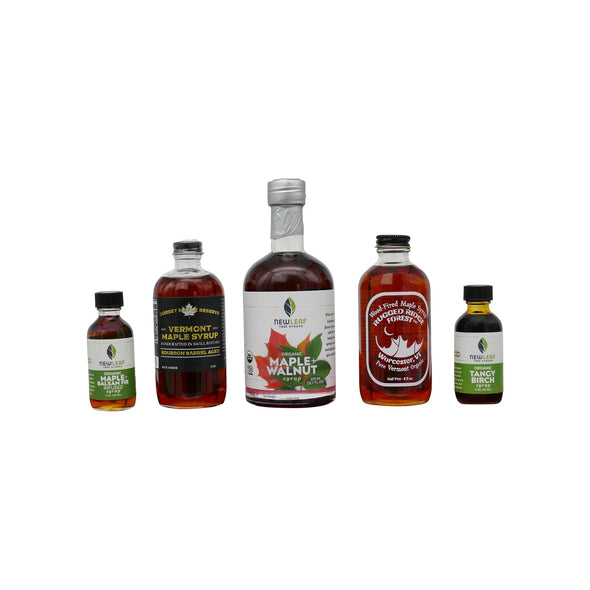 Holiday Syrup Tasting from New England
